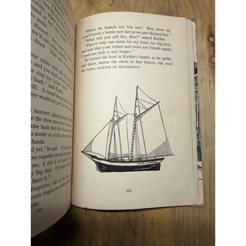 1933 Ben of Old Monhegan A Boy's Life by Sidney Baldwin hc ~ vintage 1930s
